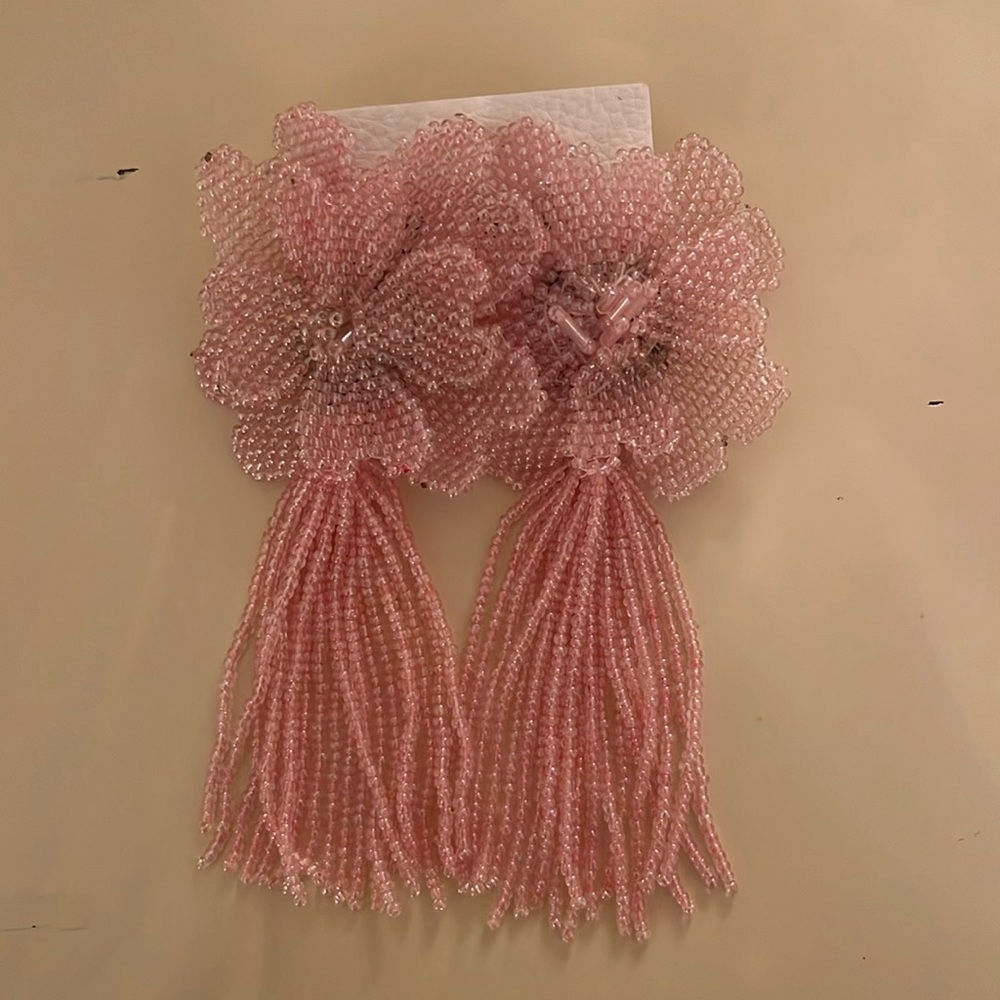Free People Flower Dangling Earrings